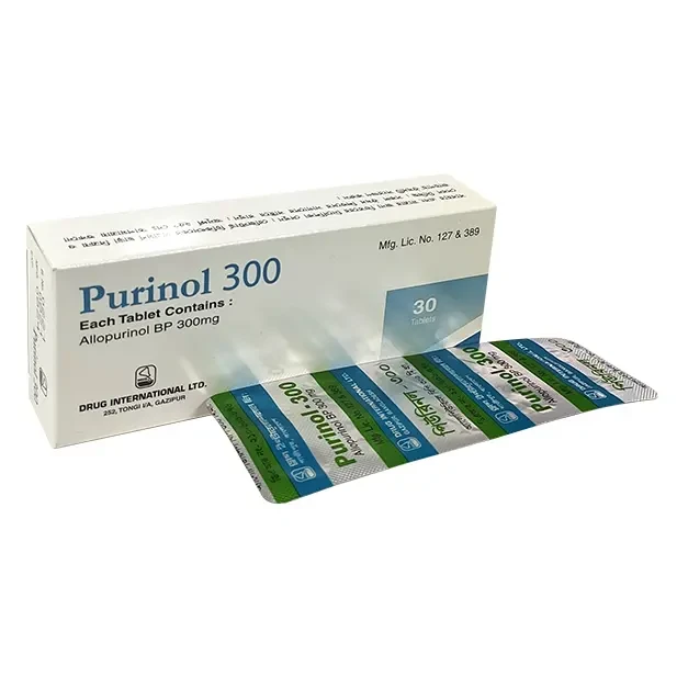 Pack Image: Purinol 300 mg Tablet (3 x 10)