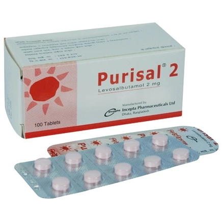 Pack Image: Purisal 2 mg Tablet (10 x 10)