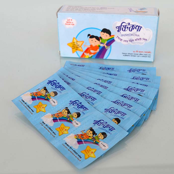 Pack Image: Pushtikona 1 gm Powder (1 gm sachet)