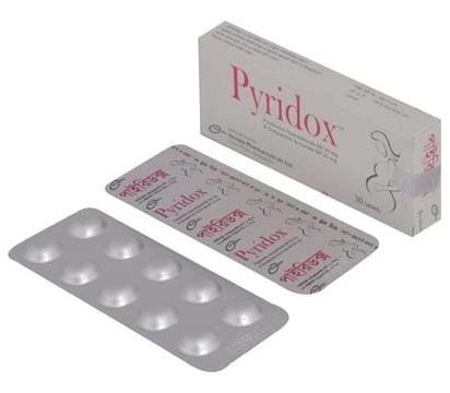 Pack Image: Pyridox 20 mg Tablet (3 x 10)