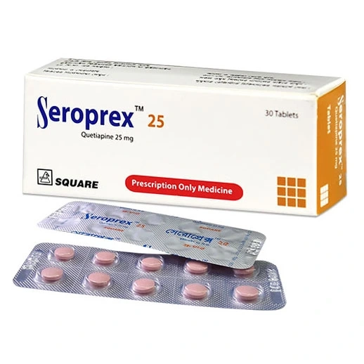 Pack Image: QTP 25 mg Tablet (3 x 10)