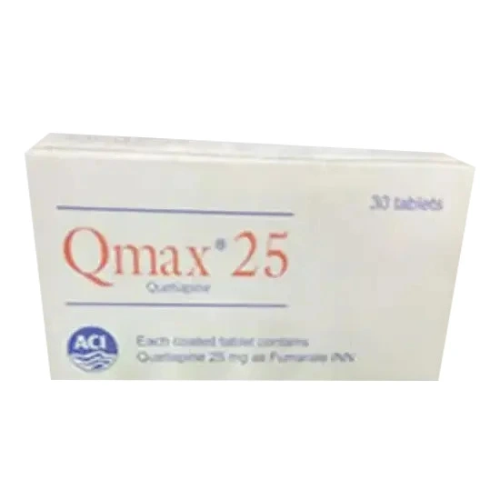 Pack Image: Qmax 25 mg Tablet (5 x 10)