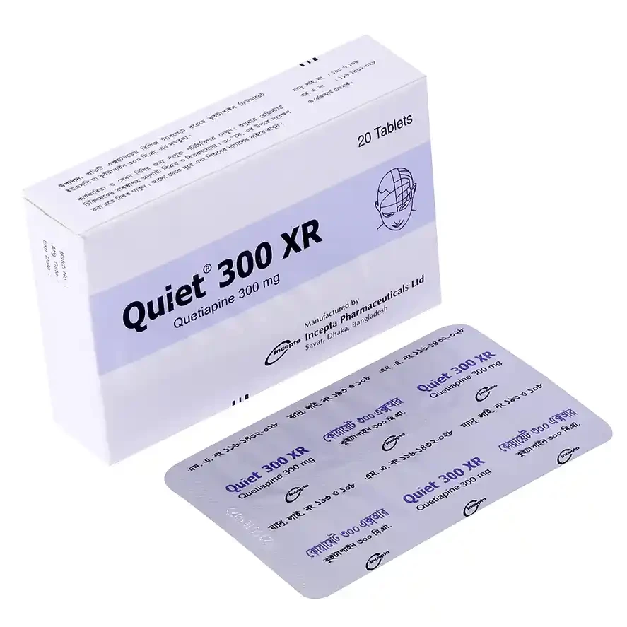 Pack Image: Quiet XR 300 mg Tablet (2 x 10)