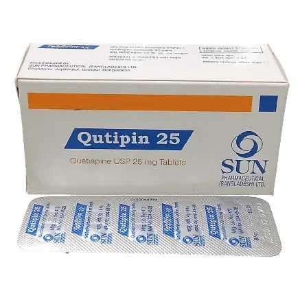 Pack Image: Qutipin 25 mg Tablet (10 x 10)