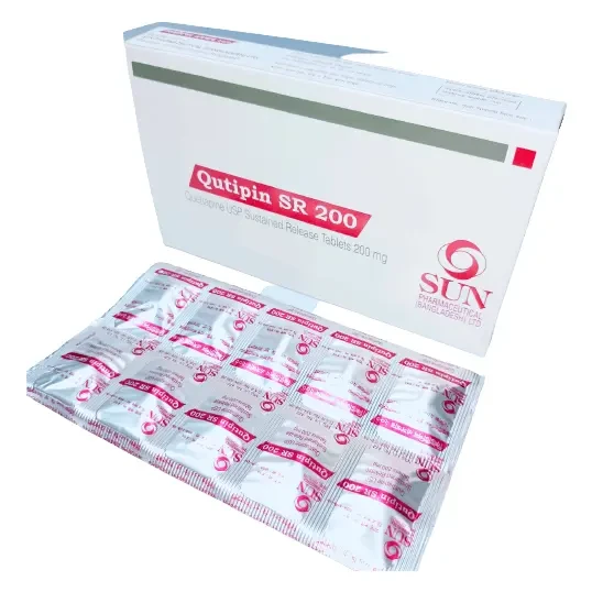 Pack Image: Qutipin SR 200 mg Tablet (3 x 10)