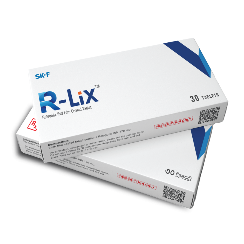 Pack Image: R-Lix 120 mg Tablet (3 x 10)