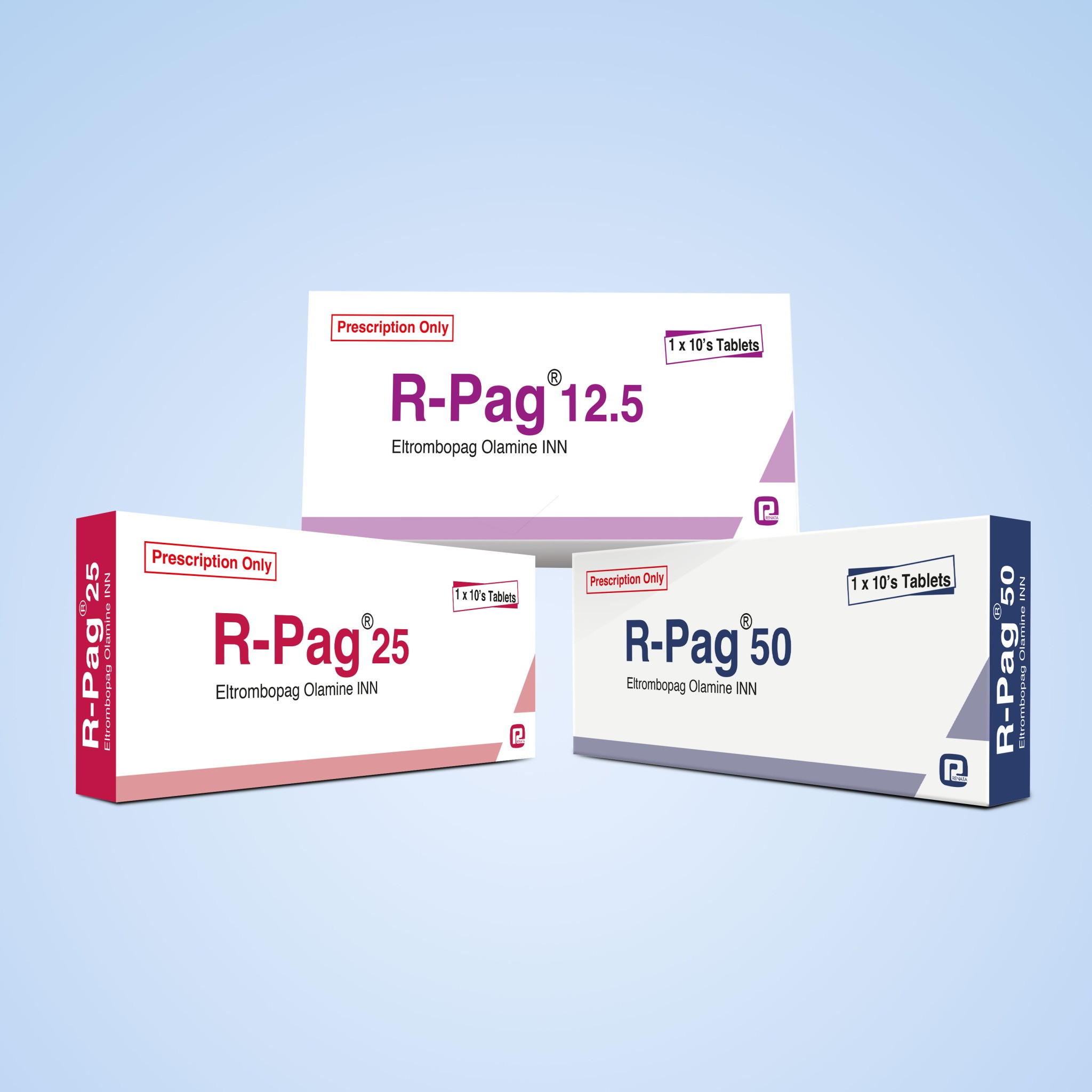 Pack Image: R-Pag 12.5 mg Tablet (1 x 7)