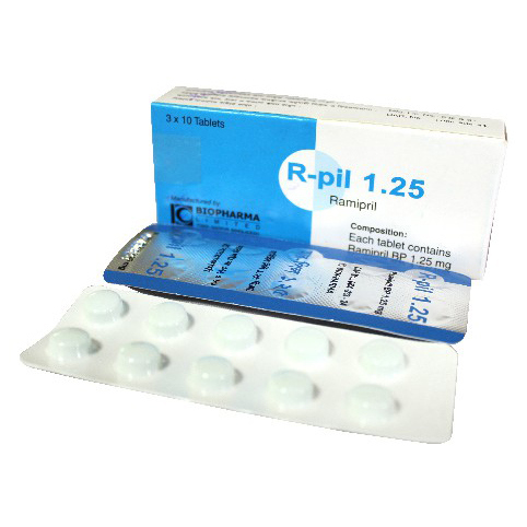 Pack Image: R-Pil 1.25 mg Tablet (3 x 10)
