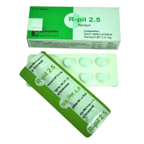 Pack Image: R-Pil 2.5 mg Tablet (3 x 10)