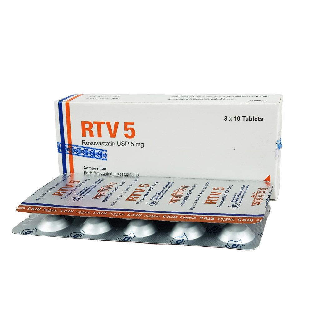 Pack Image: RTV 5 mg Tablet (3 x 10)