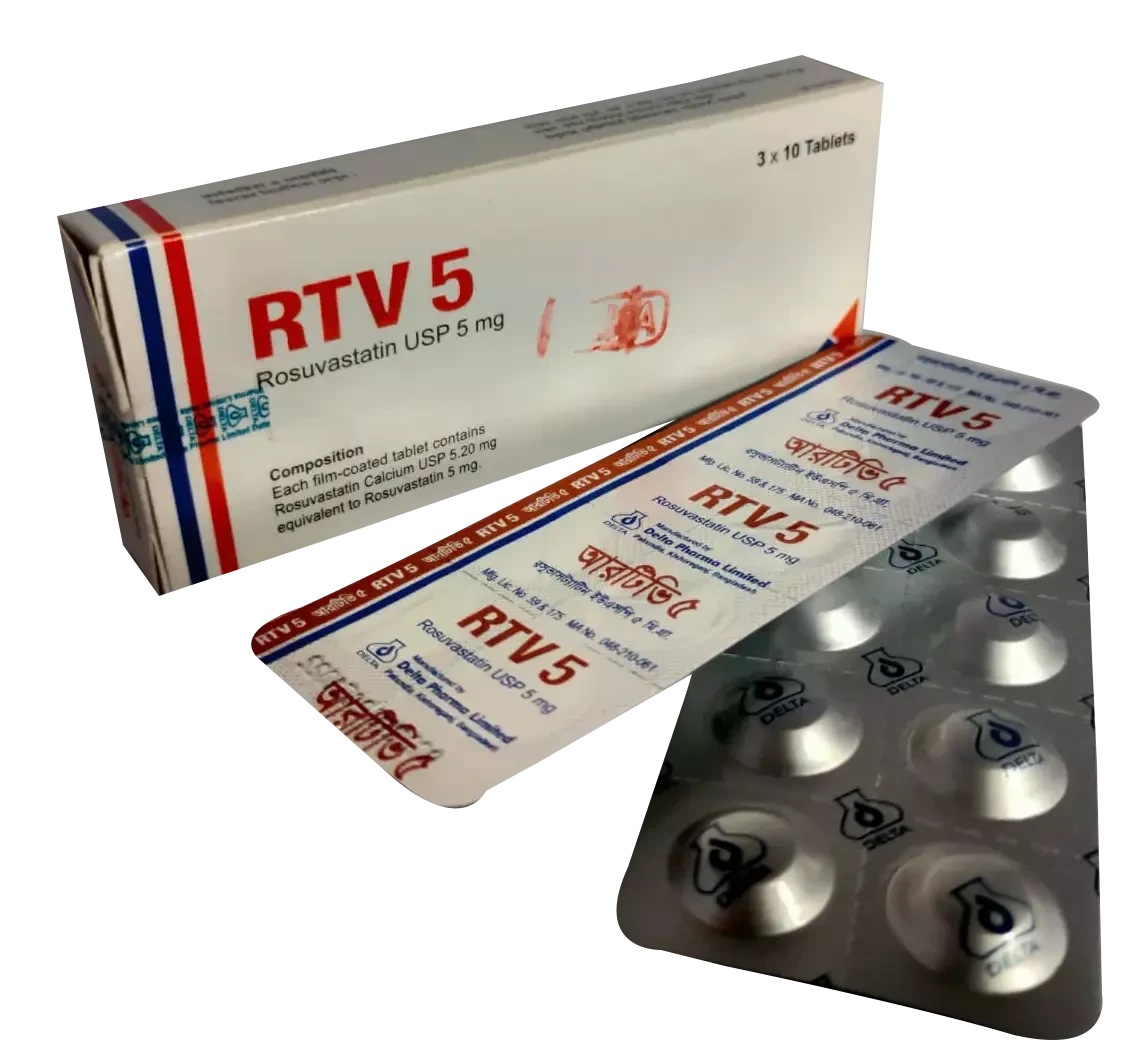 Pack Image: RTV 5 mg Tablet (3 x 10)
