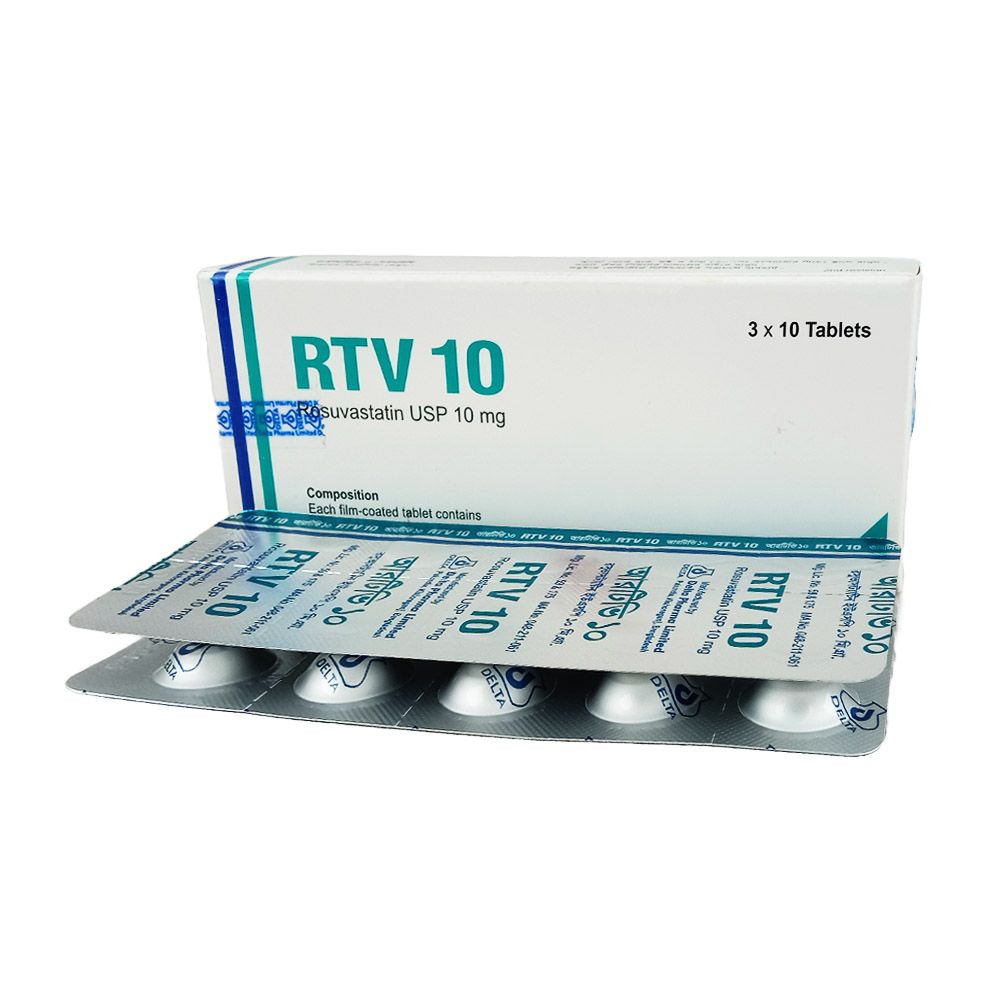 Pack Image: RTV 10 mg Tablet (3 x 10)