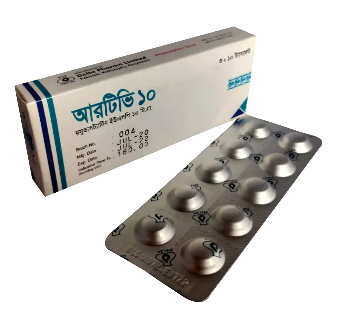 Pack Image: RTV 10 mg Tablet (3 x 10)