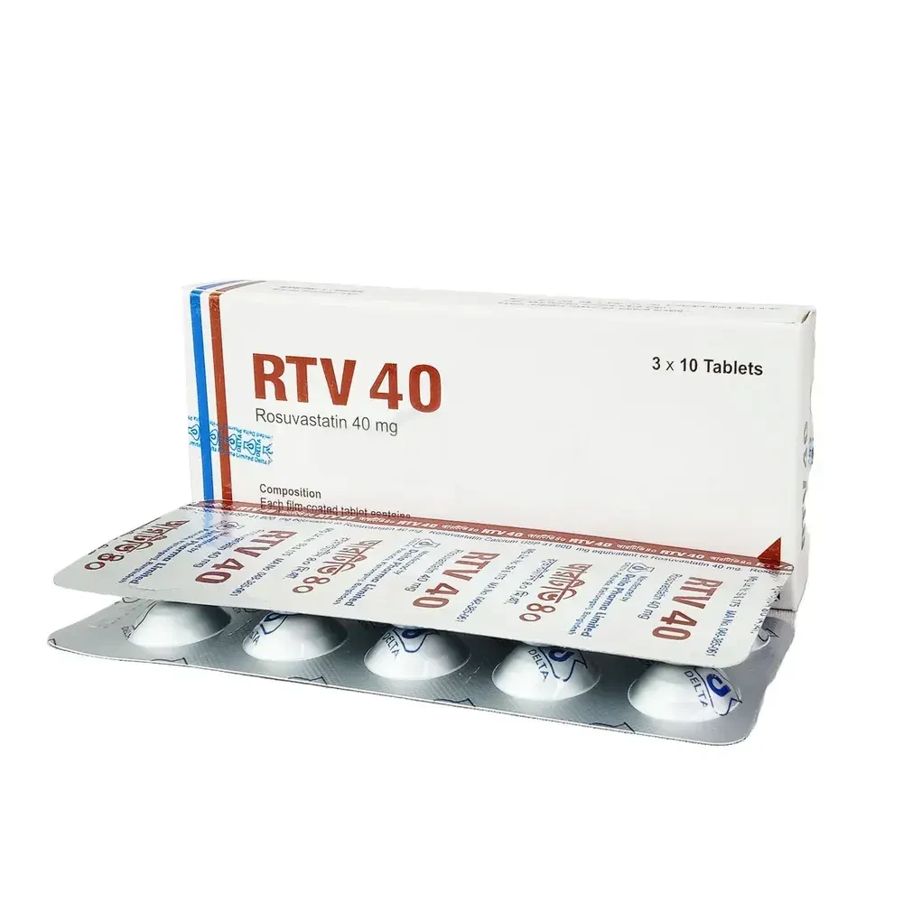 Pack Image: RTV 40 mg Tablet (3 x 10)