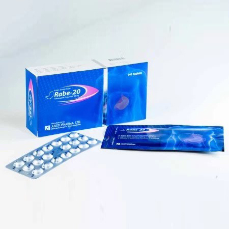 Pack Image: Rabe 20 mg Tablet (7 x 20)