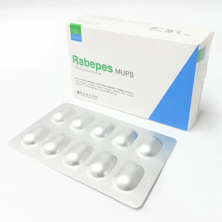 Pack Image: Rabepes MUPS 20 mg Tablet (5 x 10)