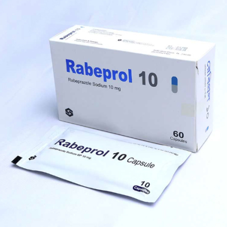 Pack Image: Rabeprol 10 mg Capsule (6 x 10)