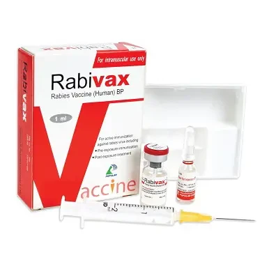 Pack Image: Rabivax 2.5 IU Injection (2.5 IU vial)