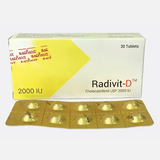 Pack Image: Radivit-D 2000 IU Tablet (3 x 10)