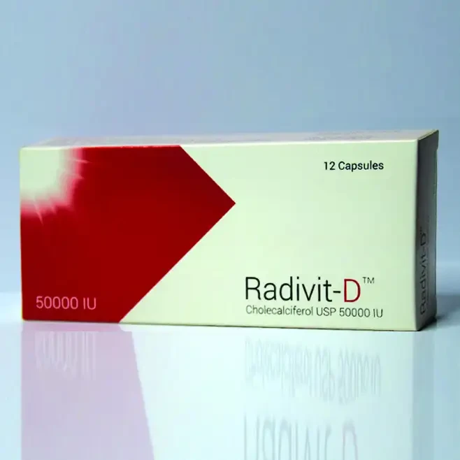 Pack Image: Radivit-D 50000 IU Capsule (2 x 6)