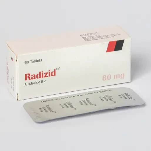 Pack Image: Radizid 80 mg Tablet (6 x 10)