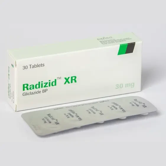 Pack Image: Radizid XR 30 mg Tablet (3 x 10)