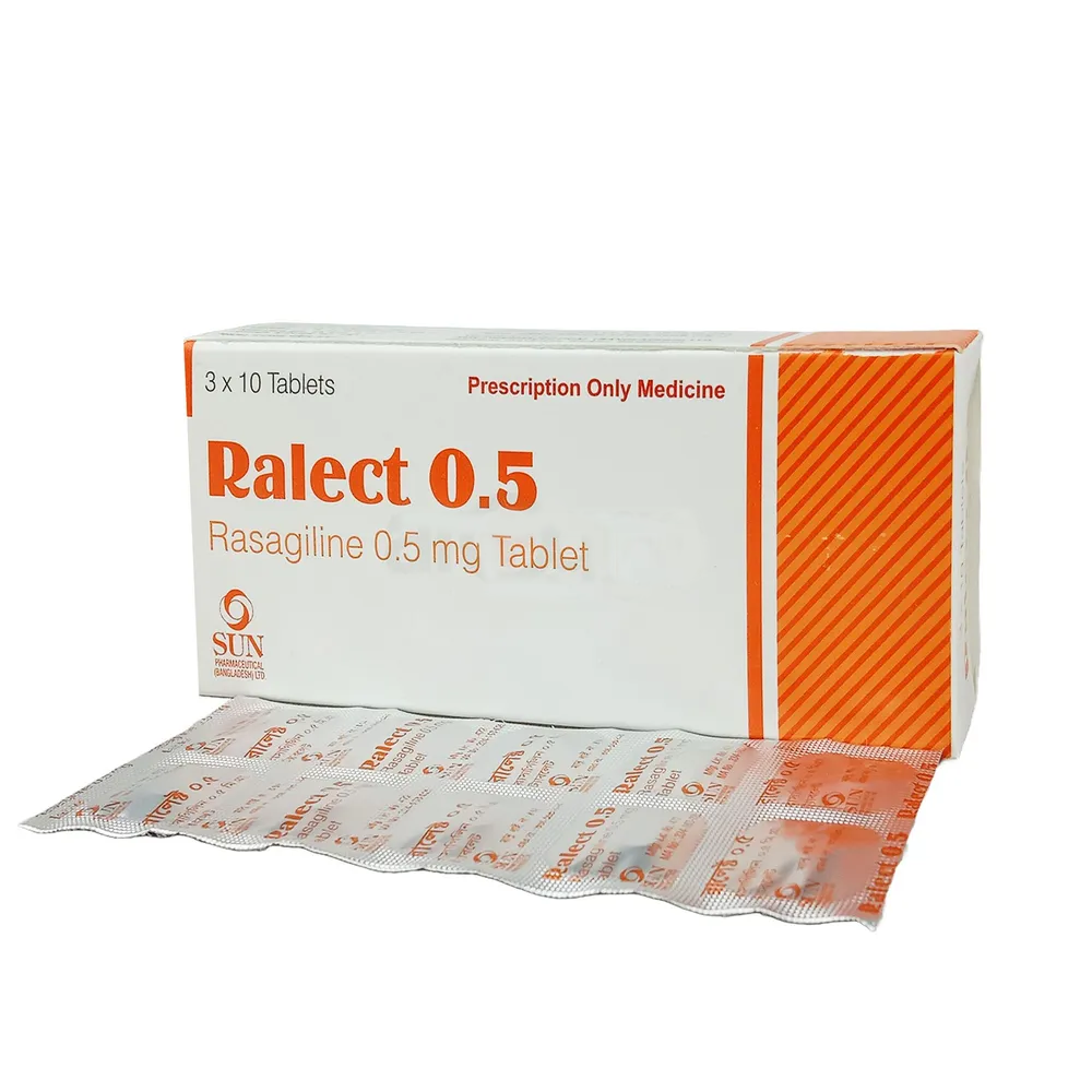 Pack Image: Ralect 0.5 mg Tablet (3 x 10)