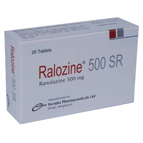 Pack Image: Ralozine SR 500 mg Tablet (2 x 10)