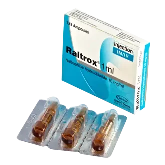 Pack Image: Raltrox 10 mg Injection (1 ml ampoule)