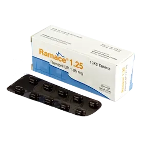 Pack Image: Ramace 1.25 mg Tablet (5 x 10)