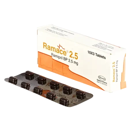 Pack Image: Ramace 2.5 mg Tablet (3 x 10)