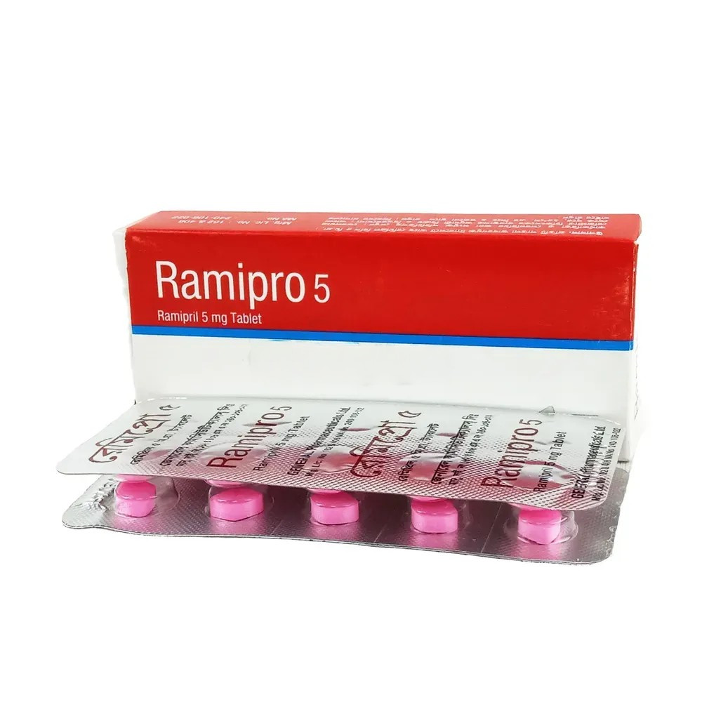 Pack Image: Ramipro 5 mg Tablet (3 x 10)