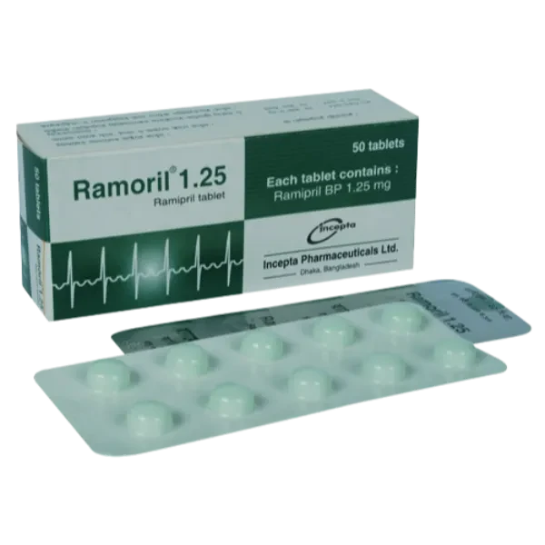 Pack Image: Ramoril 1.25 mg Tablet (5 x 10)