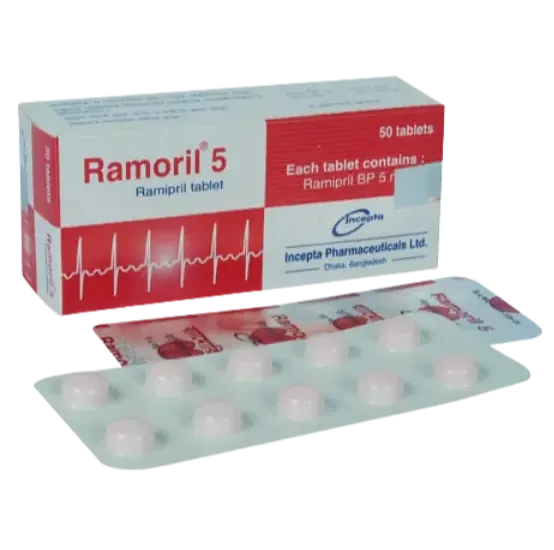 Pack Image: Ramoril 5 mg Tablet (5 x 10)