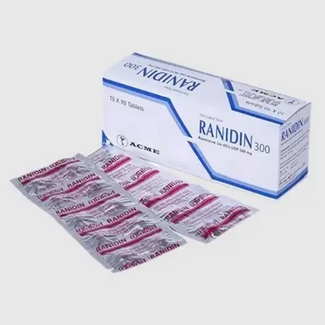 Pack Image: Ranidin 300 mg Tablet (10 x 10)