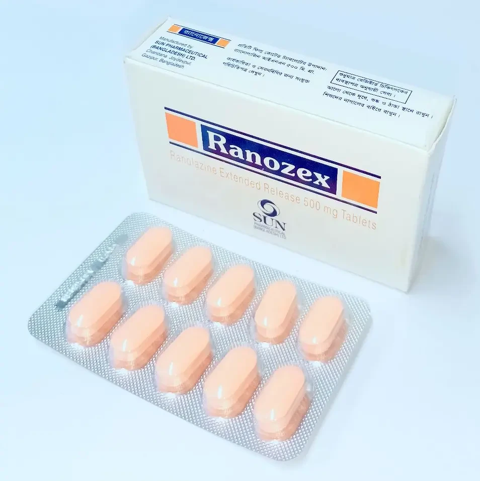 Pack Image: Ranozex 500 mg Tablet (3 x 10)