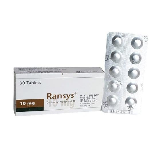 Pack Image: Ransys 10 mg Tablet (3 x 10)