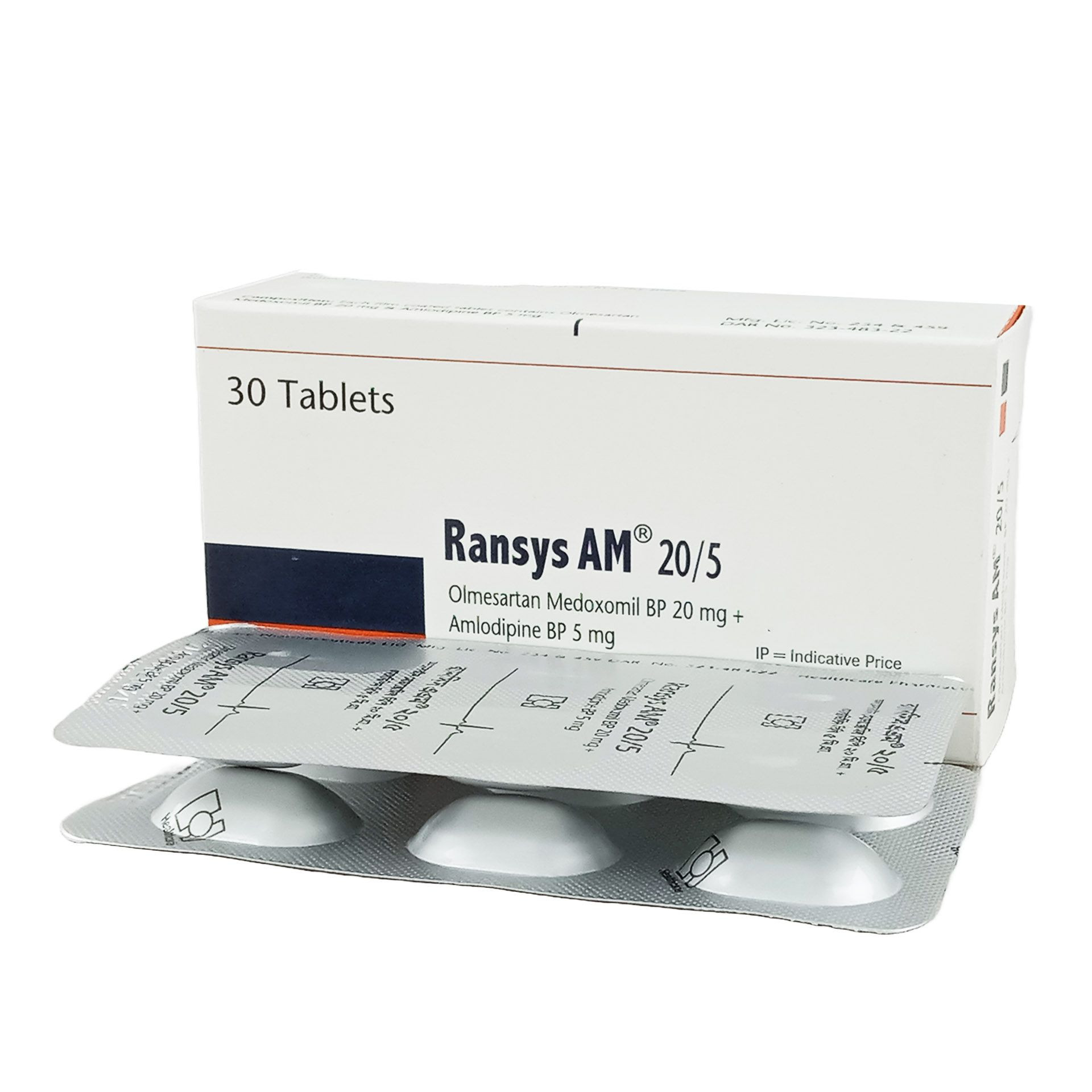 Pack Image: Ransys AM 5 mg Tablet (5 x 6)