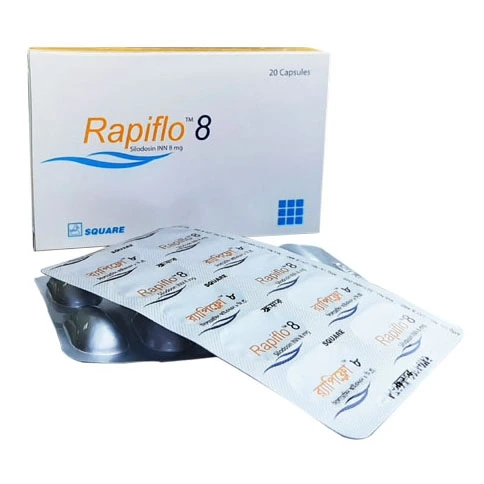 Pack Image: Rapiflo 8 mg Capsule (2 x 10)