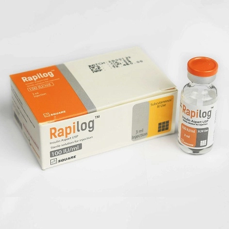 Pack Image: Rapilog 100 IU Injection (3 ml vial)