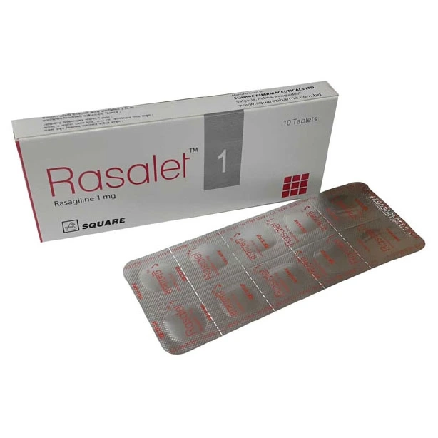 Pack Image: Rasalet 1 mg Tablet (1 x 10)