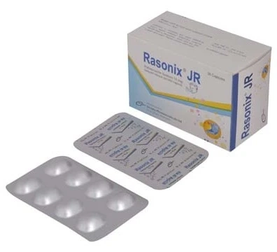 Pack Image: Rasonix JR 10 mg Capsule (7 x 8)