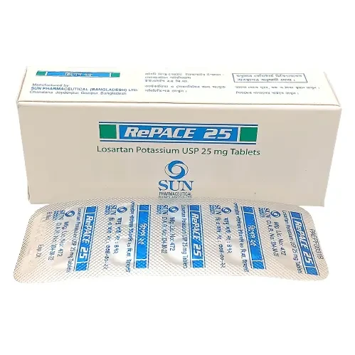 Pack Image: RePACE 25 mg Tablet (5 x 10)