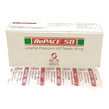 Pack Image: RePACE 50 mg Tablet (5 x 10)
