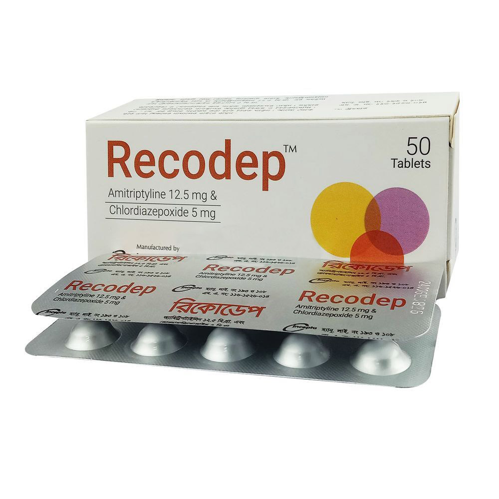 Pack Image: Recodep 12.5 mg Tablet (5 x 10)