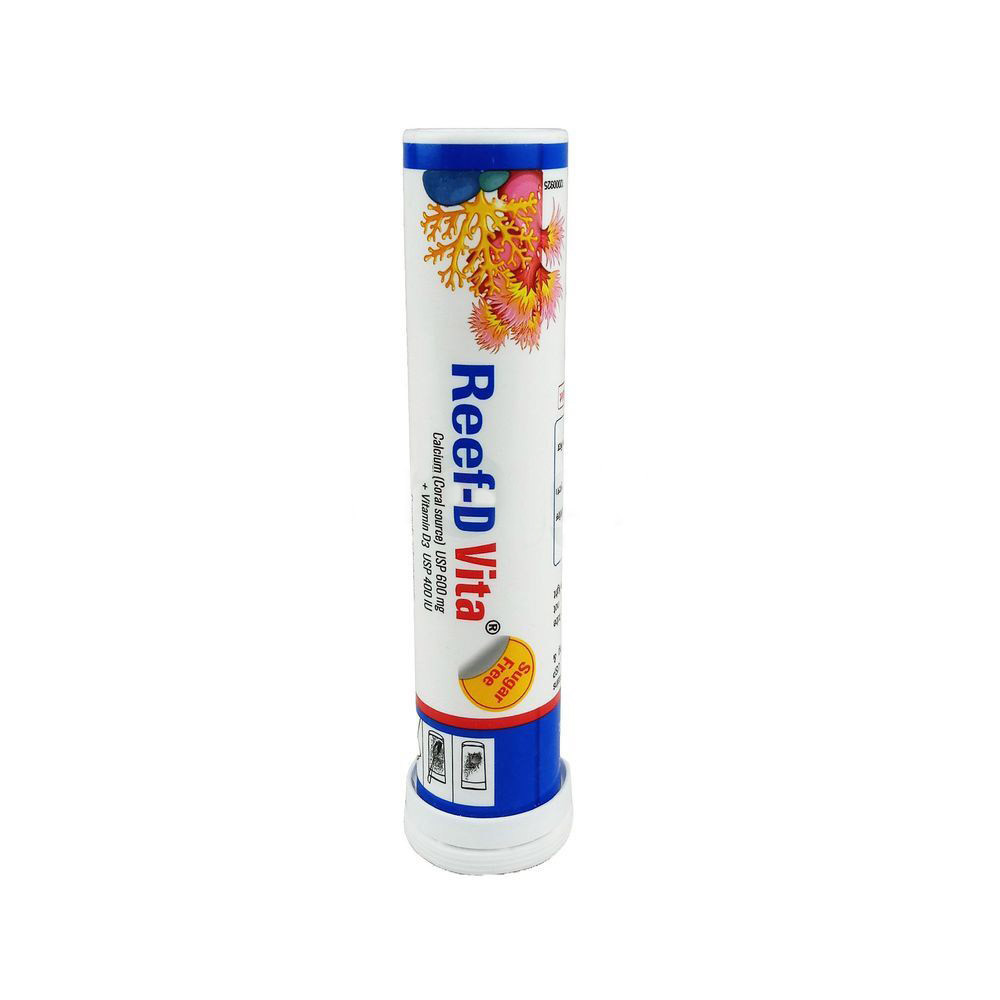 Pack Image: Reef-D Vita 600 mg Tablet (1 x 15)
