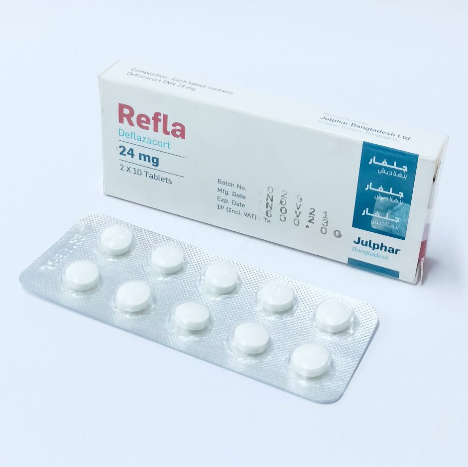 Pack Image: Refla 24 mg Tablet (2 x 10)