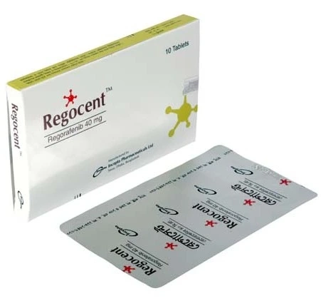 Pack Image: Regocent 40 mg Tablet (1 x 10)