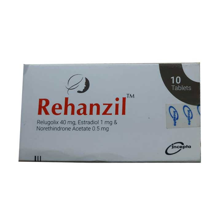 Pack Image: Rehanzil 40 mg Tablet (1 x 10)