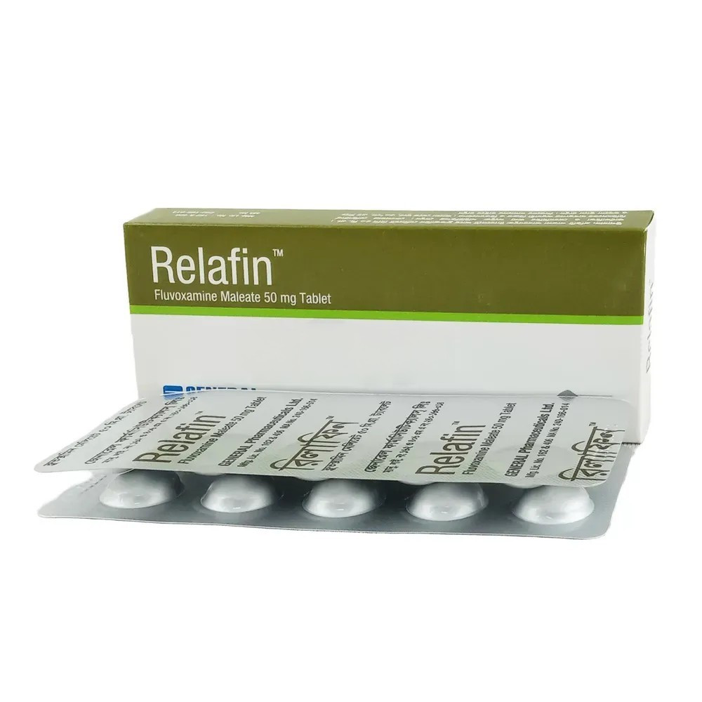 Pack Image: Relafin 50 mg Tablet (3 x 10)